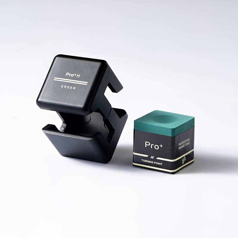 Miniatura 11 de TP Pro+ | TurningPoint - Tiza profesional para billar con soporte de aluminio, disponible en azul y verde Azul,Verde