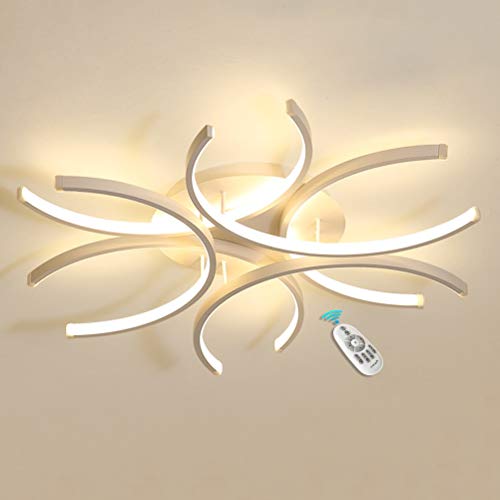 Éclairage de plafond moderne et lampe de plafond moderne dimmable 120W LED