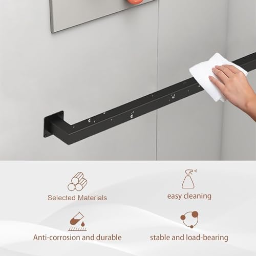 Gorssen 240cm handlauf,handlauf Industrial,handlauf Bad,handlauf schmiedeeisen, Metall Eisen schwarz handlauf Vintage,geländer außen,für Treppenhaus,Garten,Hauseingang,Gang handläufe