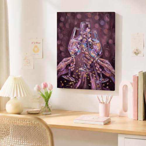 Cuadro de lienzo moderno para decorar una sala de estar elegante 2