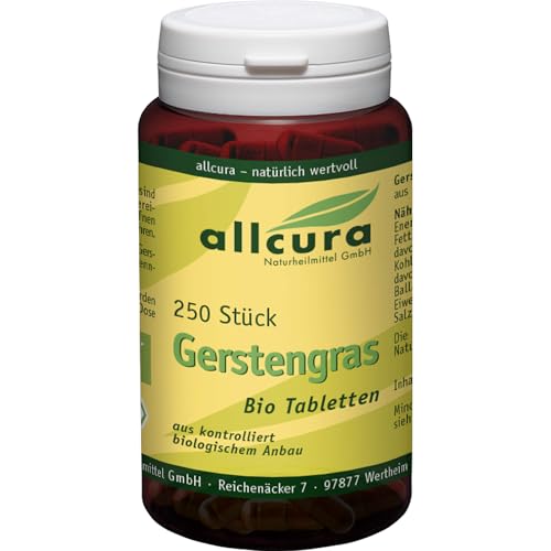 Produktbild Gerstengras Tabletten Bio