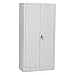 Sandusky Lee RTA7000-05 Dove Gray Steel SnapIt Storage Cabinet, 4 Adjustable Shelves, 72