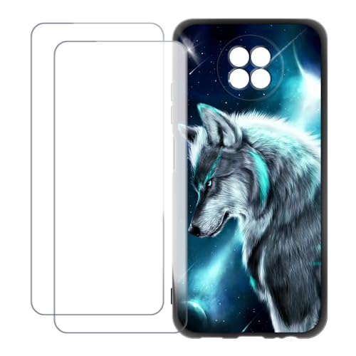 UOGNADGD Xiaomi Redmi Note 9 5G �Ƃ̌݊������� �J�X�^���J���t���P�[�X�{�����K���X�ی�t�B����2���t�� ? �Ռ��z�������h�~ (�T 3)