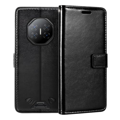 Shantime ���U�[�P�[�X Doogee S300 Plus �Ƃ̌݊������� �r�W�l�X�f�U�C�� �}�O�l�b�g�蒠�^ 3�J�[�h���[ �ʐ^���� �B�����z�t��(�u���b�N)