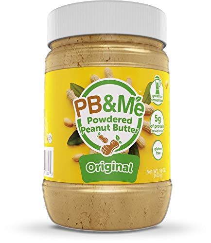 Pb&Me Powdered Peanut Butter - Original Peanut Butter Powder, Peanut Powder For Smoothies, Pb Butter Powder - Peanut Butter Powder Protein, Low Carb Peanut Butter, Low Fat Peanut Butter - 453G Jar #TOP13