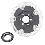 Stable Braking Performance: Bike disc brake rotors deliver consistent stopping power under heavy load, ensuring rider safety during steep descents while preventing brake fade through continuous heat dissipation and optimized airflow heat management, making them ideal for mountain biking and long downhill rides