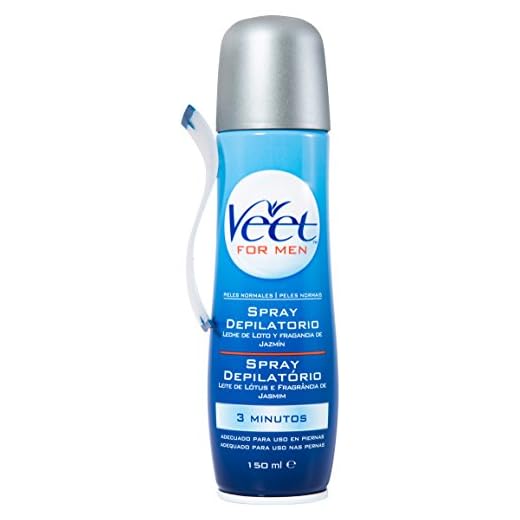 Veet for Men Spray Depilatorio para Piernas, Piel normal - 150ml