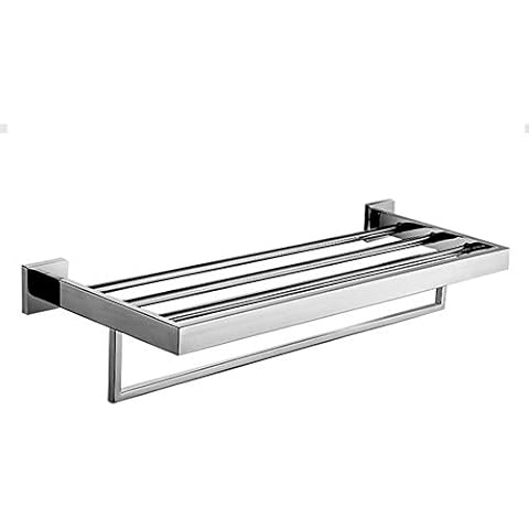 Toallero con Barra de Acero Inoxidable, Cromo Pulido Cover