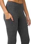 no nonsense Womens Cotton Lounge Capri Legging with Tech PocketLeggings Pants