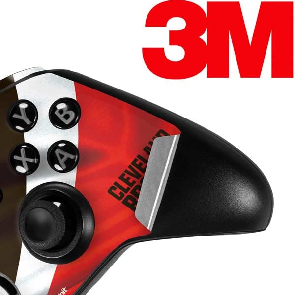 Skinit Decal Gaming Skin Compatible with Xbox One Elite Controller - Officially Licensed NFL Cleveland Browns Design