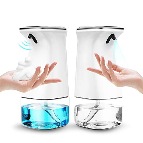 donlix Distributeur Savon Automatique avec Distributeur D'alcoo et de Savon Mousse pour Salle de Bain Cuisine Cover