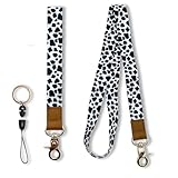 PAKASEBOXES Lanyards for Keys, Neck & Wrist Lanyards Keychain Set for ID Badge Holder, Key Chain for
