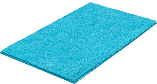 Grund reversible bath mat 100% Baumwolle, ultra soft, ÖKO-TEX certified,  WISCONSIN, bath mat 70 x 120 cm, turquoise