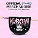 Silver Buffalo Sanrio Hello Kitty and Friends Kuromi Ceramic Ramen Noodle Rice Bowl with Chopsticks, Microwave Safe, 20 Ounces