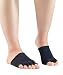 Produktbild Knitido Dr. Foot Hallux-Valgus-Zehlinge, Füßlinge zur Unterstützung bei Ballenzeh, offene Zehen, Farbe:schwarz (001), Größe:41-46