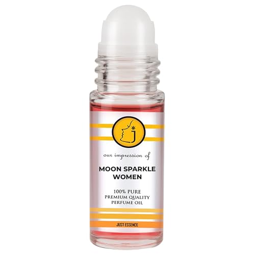 Just Essence Moon Sparkle Women Fregrance Perfume Oil - Roll On - Premium Quality Concentrated Fragrance - Pure Perfume & Cologne Oil for Personal Body Use - 1 Fl Oz