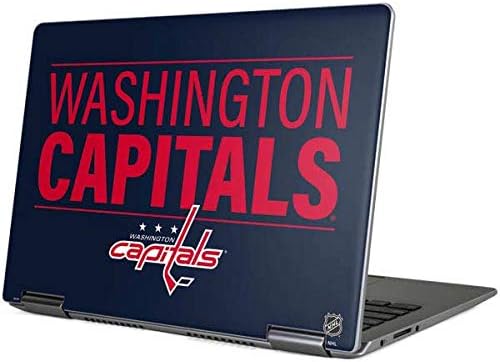 Skinit Decal Laptop Skin Compatible with Yoga 710 14in - Officially Licensed NHL Washington Capitals Lineup Design