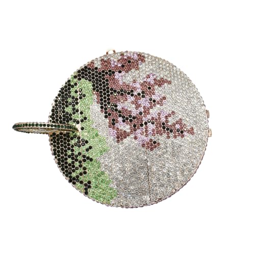 Image of Women Goblet Rhinestone Evening Bag Cocktail Cup Diamond Clutch Funny Crystal Prom Handbag Wedding Purse for Party