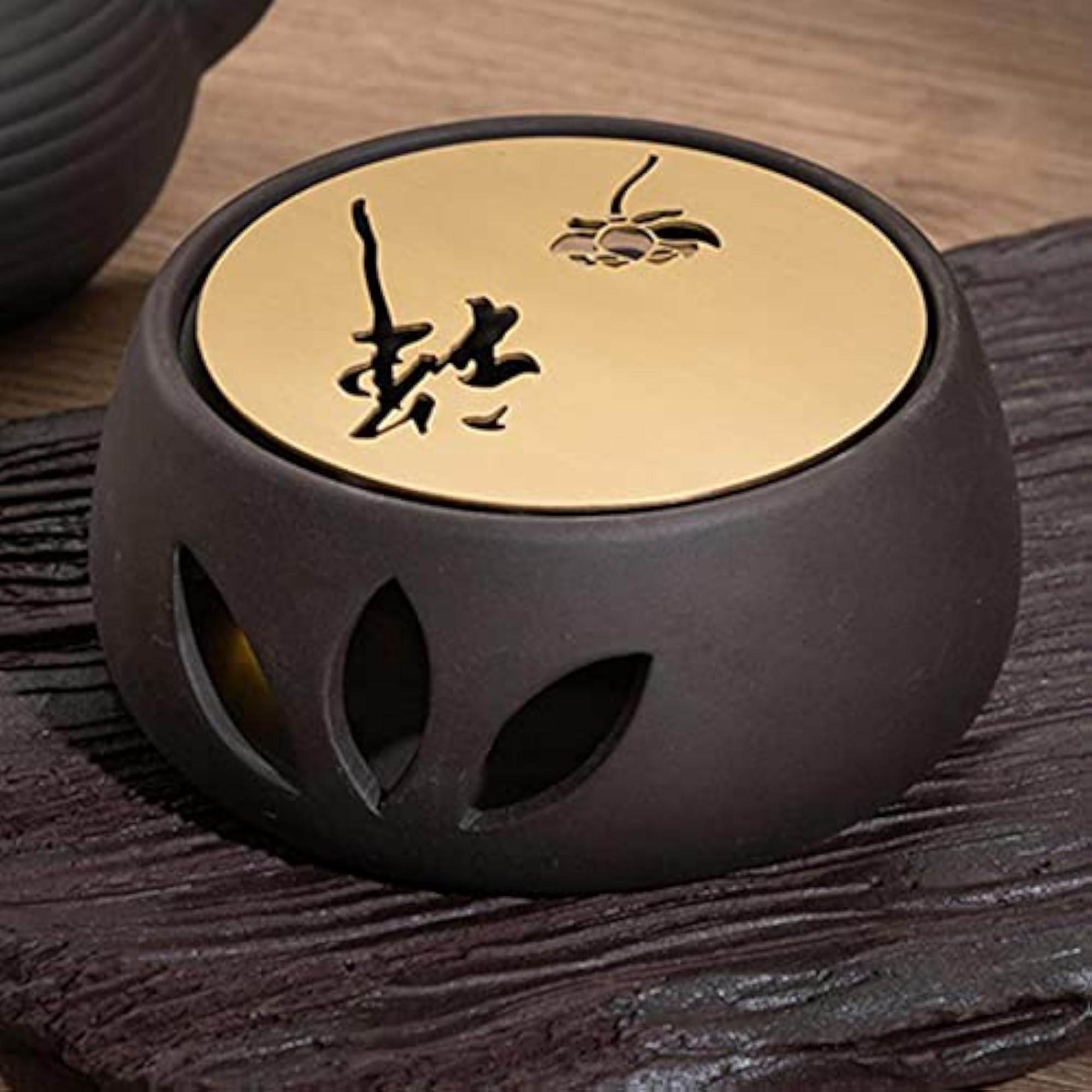 Zen Ceramic Teapot Warmer with Tealight Tray