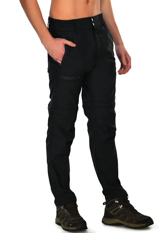 Image of TREKMONK Men's Loose Convertible Cargo Trekking Pants