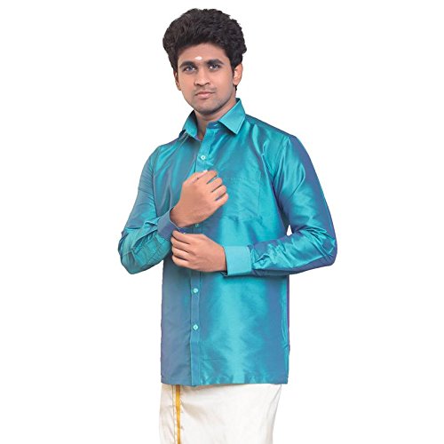 Image of THANGAMAGAN Men's Regular Fit Shirt