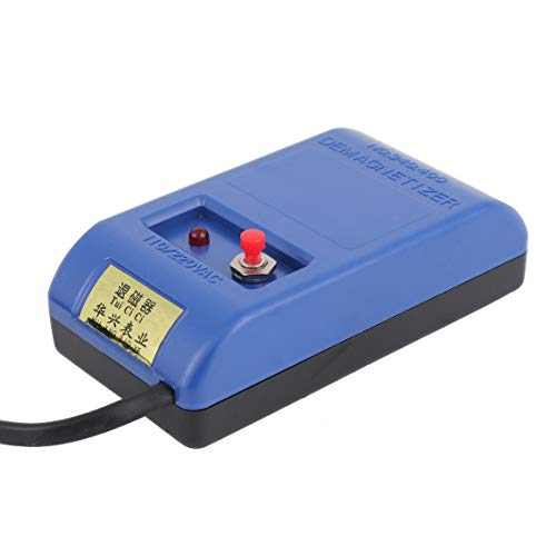 Panamami Watch Repair Screwdriver Tweezers Electrical Demagnetise Demagnetizer Tools for Watchmakers Watch reparing Tools/Blue