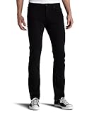 7 For All Mankind Men's Slimmy Slim Straight-Leg Jean in Black Out