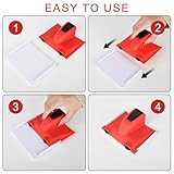 elthmpr Paint Edger Tool - Cutting in Tools for Painting with 4 Replacement Pads, Paint Pad Applicator Decorating Tools for Wall Ceiling Corner and Edges - Image 6