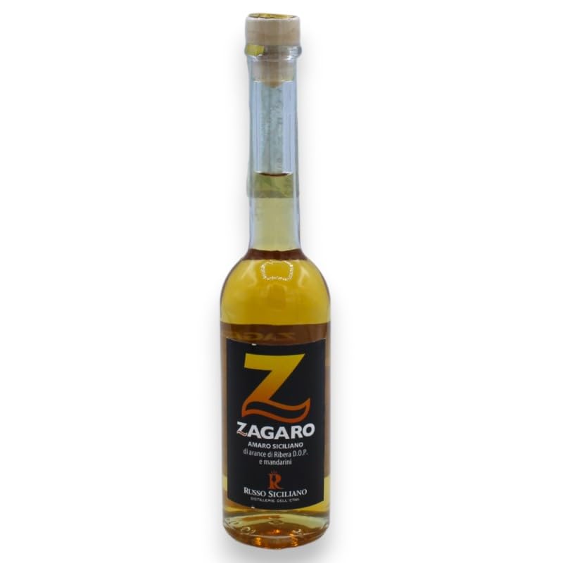Amargo Siciliano Zagaro de Naranjas de Ribera D.O.P. y mandarinas de Sicilia, con 2 opciones Formato (1pc) - 100 ml