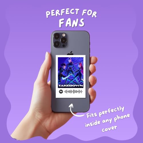 Image of Kpop Demon Hunters Photocards | Saja Boys Songs Mini Poster Kit (Set of 18) | Demon Hunters Golden, Takedown Songs Compact Size (8 x 6 cm) Hunterix Posters for Phone Accessories, Bedroom, Office, Living room (C 089)