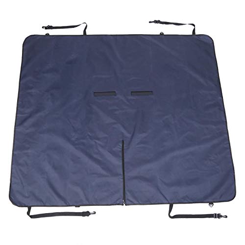 KTM Healthcare® Pet Car Seat Cover, Hammock Design Nonslip Seat Cover Pets Seat Covers with Adjustable Buckle for Car(Dark Blue)