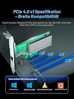 XikeStor 10G RJ45 PCIe Netzwerkkarte, RTL8127AT Chip,für PC & Server – Ansicht 5