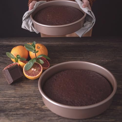 Happiels Non Toxic Nonstick 9 Inch Round Cake Pans Set Of 2 thumb #4