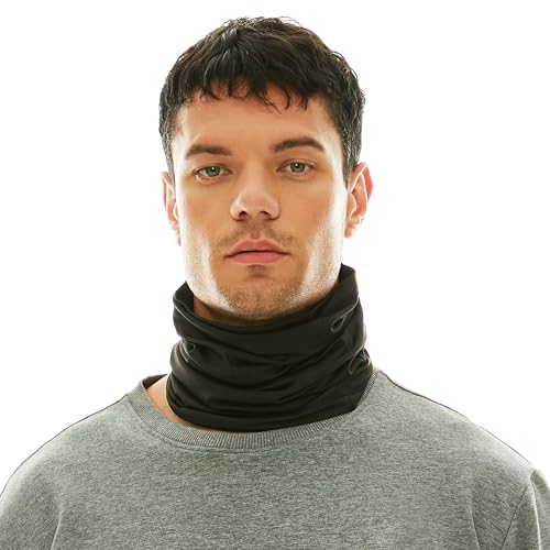 Image of UV Protection Cooling Neck Gaiter Face Mask Scarf for Men - Windproof Neck Cover Bandana Neck Warmer Mask