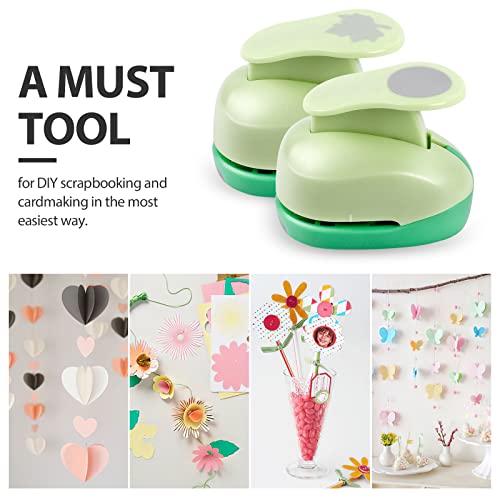 Ucec Paper Punches For Crafting 6Pcs, 1 Inch Paper Puncher, Hole Punch Shapes Crafting Designs For Kindergarten Teacher Office Supplies Kids #TOP5