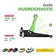 3T DRIVEUPTOOLS Hydraulischer Wagenheber mit niedrigem Profil für Autos | Hydraulischer Wagenheber für Wagen | Doppelkolbenhub 75–500 mm | Coch