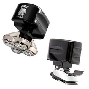 Skull Shaver Pitbull Gold PRO Head Rotary Shaver and Beast Clipper Duo Bundle