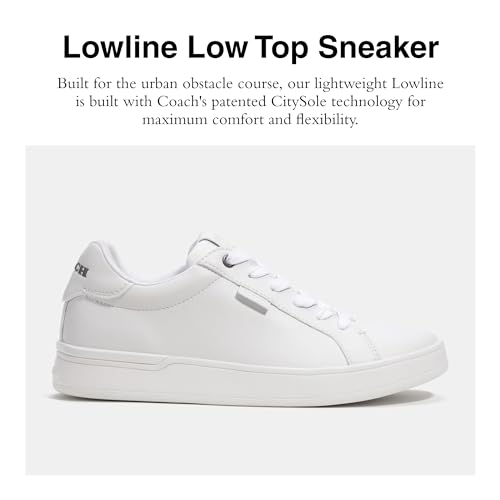 Coach Lowline Low Top for Women - Cushioned Insole, Supportive and Stable Lightweight Casual Sneakers2