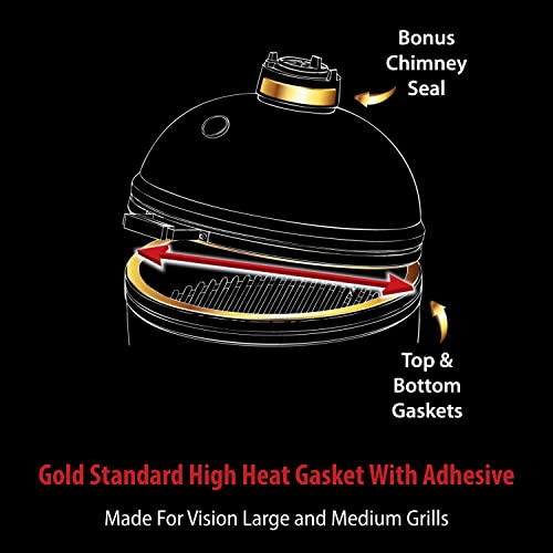 High Performance Nomex Gasket Upgrade Kit for Vision Grills - 2 Year Warranty
