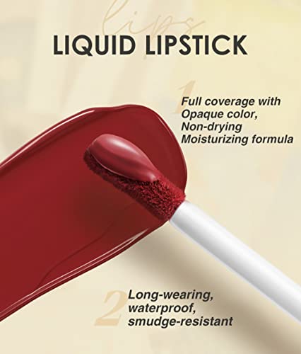 Bestland 12 Pcs Matte Liquid Lipstick + Lip Liner Pens Set thumb #3