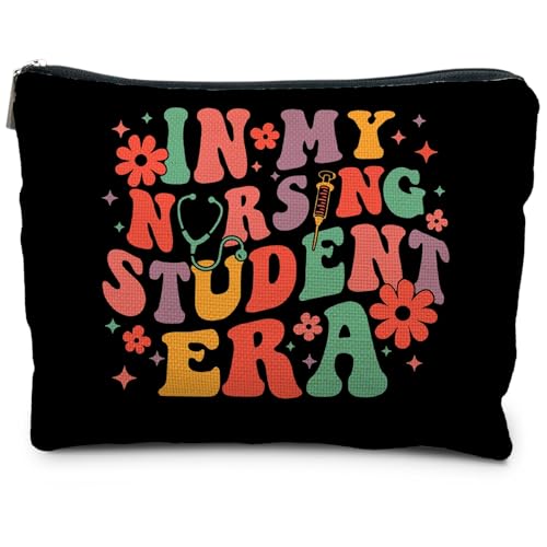 RYYCDOI Regalo per studenti di infermieristica, borsa per il trucco in My Nursing Student Era, regalo per infermieri, regalo di laurea per infermieri, regali per studenti di medicina, regali carini