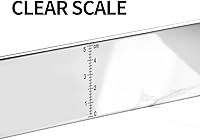 Vista 6 de Guowall Molde extensible cuadrado de acero inoxidable para tartas, anillo de mousse ajustable resistente, forma rectangular, cortador de pastel