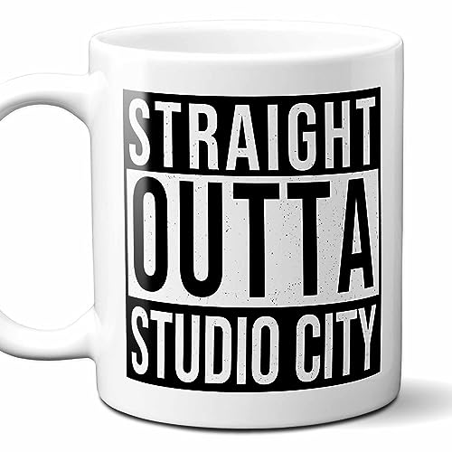 Straight Outta Studio City Mug 11oz Gift for Men Women