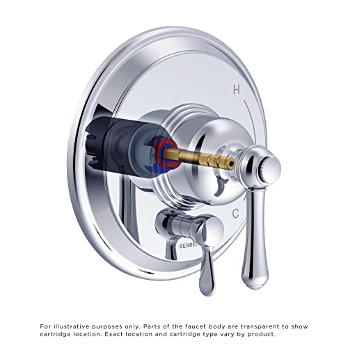 Gerber Plumbing Ceramic Check Valve with Pressure Balance Cartridge - image 2