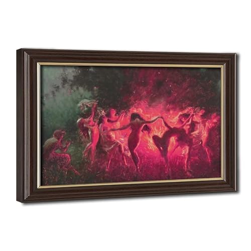 Toile Danse du feu Joseph Tomanek pour réveiller la décoration de votre bureau
