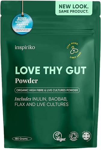 Inspiriko Organic Prebiotics for Gut Health Supplements - Award-W...