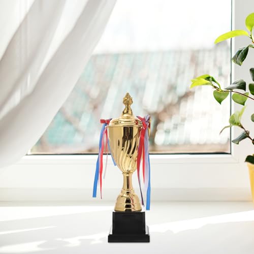 Trophée en métal doré pour remise de prix et compétitions - 4
