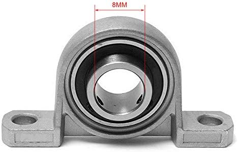 KP08 8mm Mounted Block Cast Housing Self-aligning Pillow Bearing