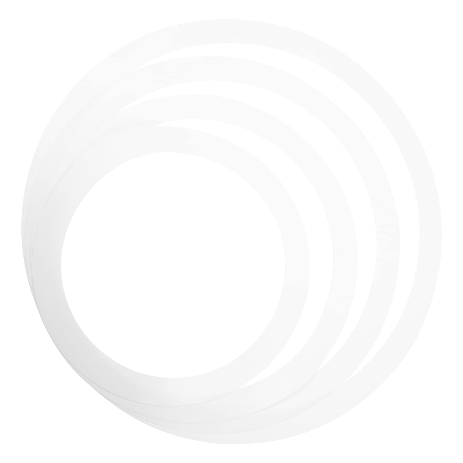 VANZACK 4Pcs Drum Kit Mute Sound Reduction for Drums Safe Durable Drum Accessories for Quiet Practice Easy to Carry Install