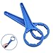 KICHOUSE 2Pcs Industrial Container Tool Bucket Lid Opener Plastic Barrel Wrench for Easy Lid Management Container Convenient and Stack Friendly Design